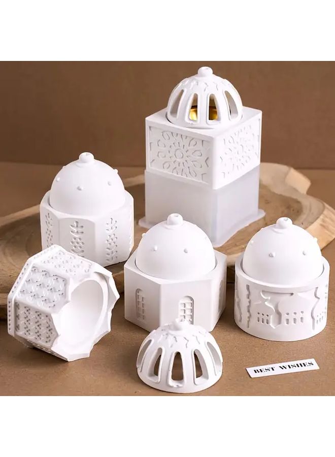 Middle Eastern Style Incense Burner Lid Mold DIY Resin Silicone Jewelry Casting Mold - Image 3